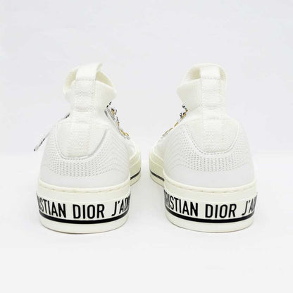 Dior Sneakers - Walk'n Dior White Size 38 Lace Logo Women's Shoes