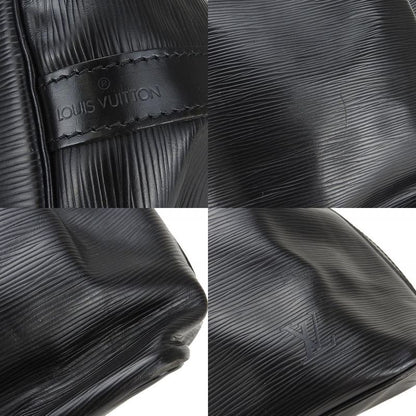 Louis Vuitton Shoulder Bag Petit Noe M59012 Epi Leather Noir Black Gold