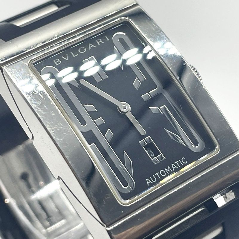 Bvlgari Rettangolo Bvlgari Rettangolo Rt45s Date Automatic Working Condition