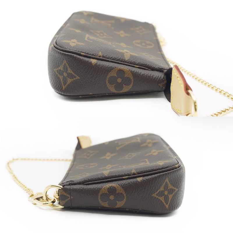 Louis Vuitton M58009 Mini Pochette Accessory Monogram Brown Gdhardware