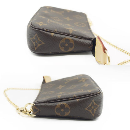 Louis Vuitton M58009 Mini Pochette Accessory Monogram Brown Gdhardware
