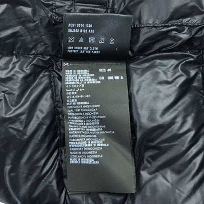 Prada - Triangle Logo Down Vest - 48 - Navy - Men's