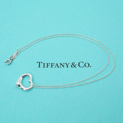 16mm (0.63in) Tiffany & Co Open Heart Necklace Size S 25-311