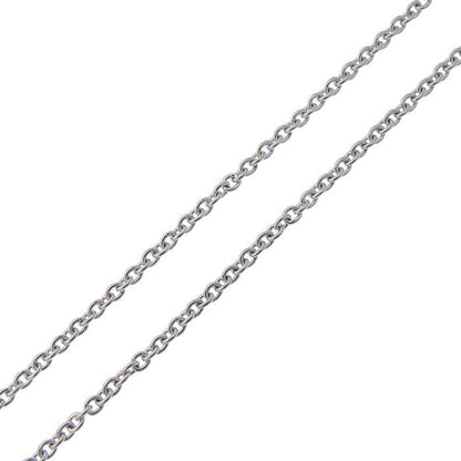 Bvlgari Bulgari Greek Cross Diamond Necklace 18K White Gold 750 White Gold