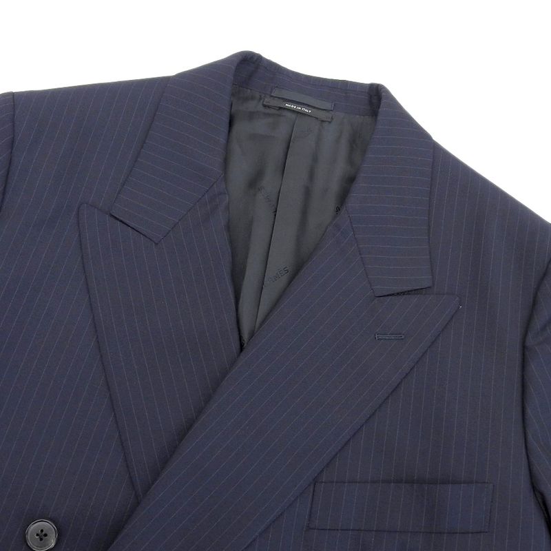 Hermes Current Tag Mohair Wool Dress Tailored Double Suit 2 Piece Jacket Slacks