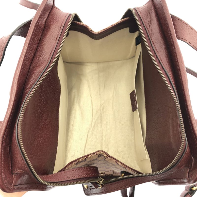 Gucci - Ophidia GG Canvas Shoulder Bag - Red - Women's