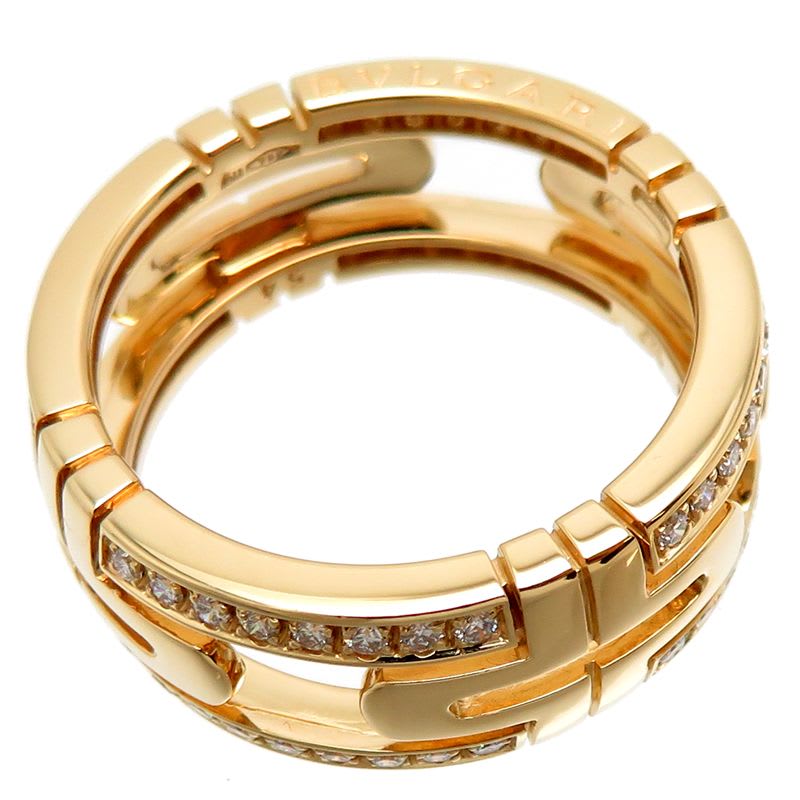 Bvlgari 54 Parentesi Openwork Ring