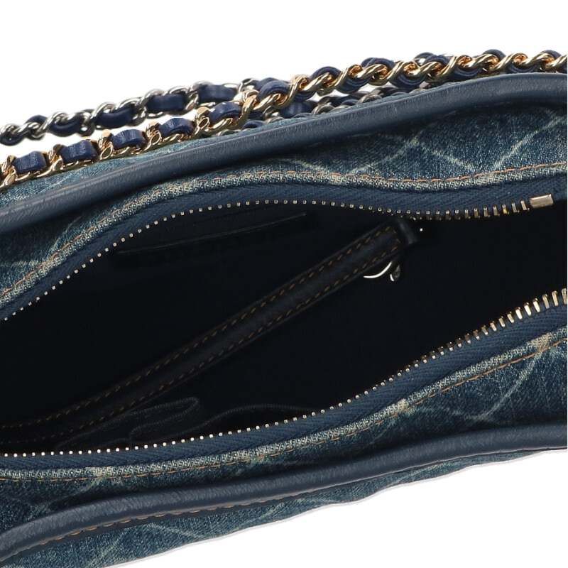 Chanel Gabrielle De Chanel Small Denim Chain Shoulder Bag Women