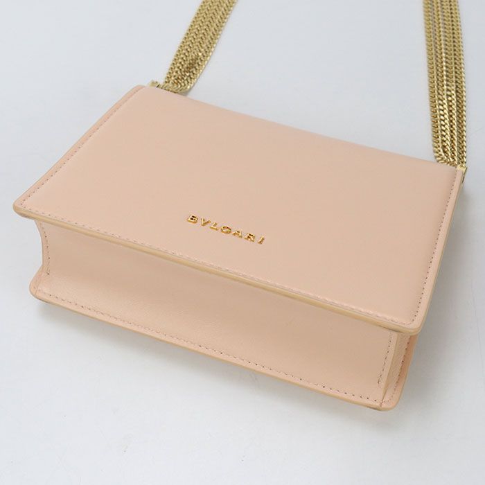 Bvlgari Bulgari Chain Serpenti Forever Shoulder Bag Leather Women