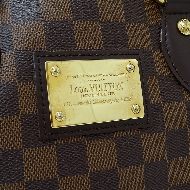 Louis Vuitton Bag Damier Women's Branded Tote Bag Hampstead PM N51205 Brown