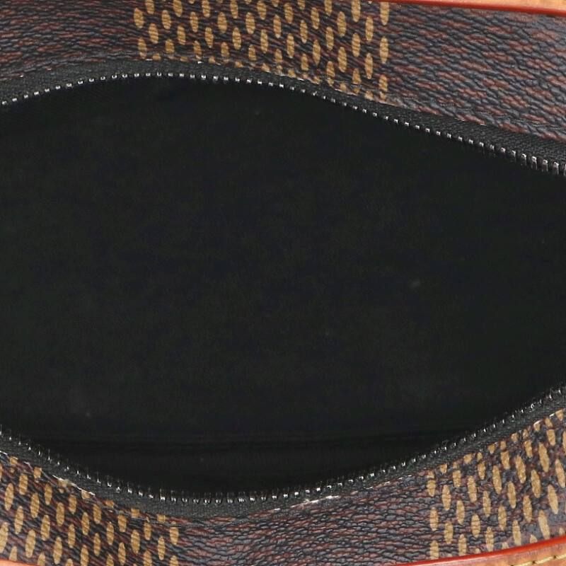 Louis Vuitton X NIGO N40381 Soft Trunk Damier Ebene Giant Monogram Shoulder Bag