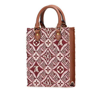 Louis Vuitton Monogram Jacquard Petite Sac Pla Handbag Shoulder Bag 2WAY M69846