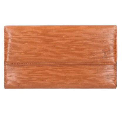 Louis Vuitton M63383 Porte Trésor International Epi Leather Trifold Wallet Men's
