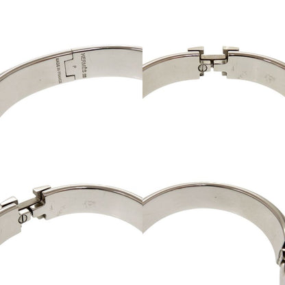 Hermes Click H Click Clack PM Metal Gray Bracelet Bangle 0029 Hermes