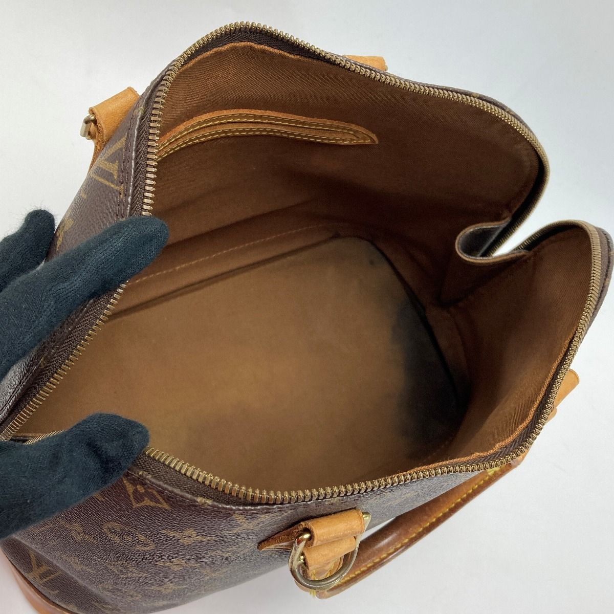 Louis Vuitton Monogram Alma M51130 Handbag with Padlock