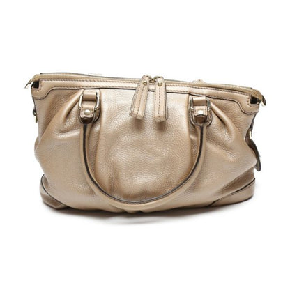 Gucci 247902 WG Leather 2WAY Bag With Shoulder Strap Crossbody Handbag Gucci