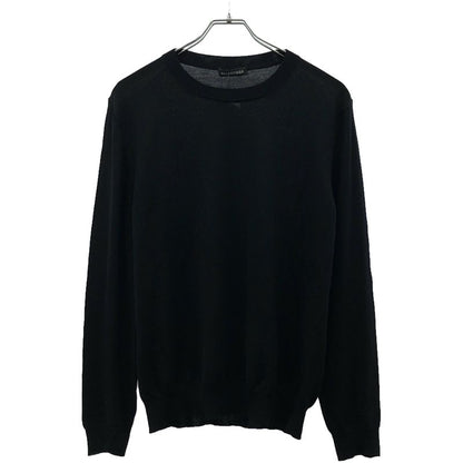 Balenciaga 19aw BB Logo Crew Neck Knit Sweater 583117 T1439 Black M