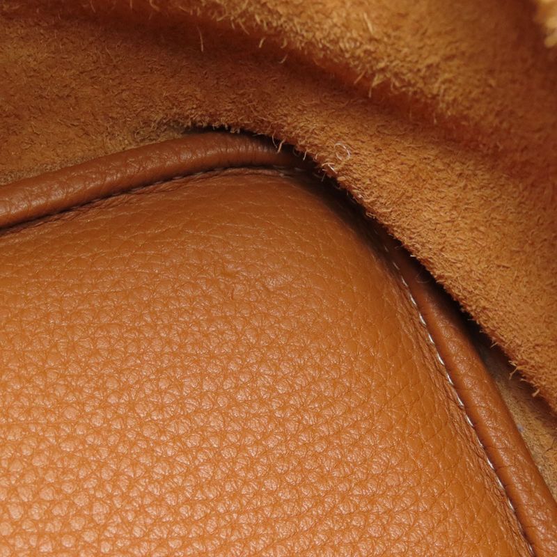 Hermes Picotin Lock MM Gold Silver Hardware Handbag Taurillon Women