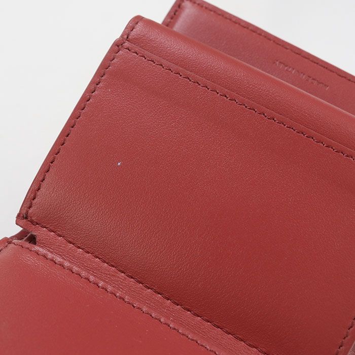 Celine Small Flap Wallet Triomphe 10d78 3DPV Tri-fold Wallet Calf Womens