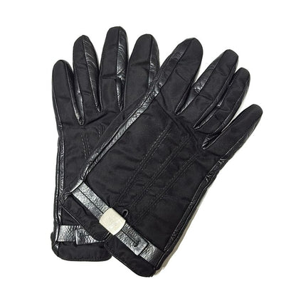 Prada Gloves Women - Black Leather