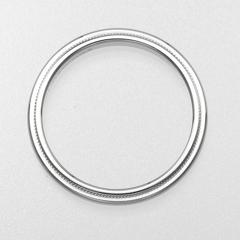 Tiffany & Co Together Millegrain Band 3mm (0.12in) Model Pt950platinum #16