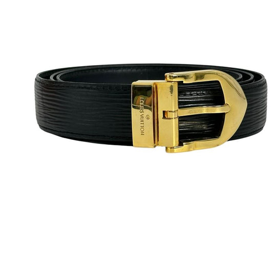 Louis Vuitton M6832q Epi Belt Santure Classic Belt Louis Vuitton Noir Black