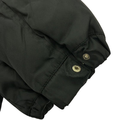 Prada Vintage Nylon Padded Half Coat Jacket Black S