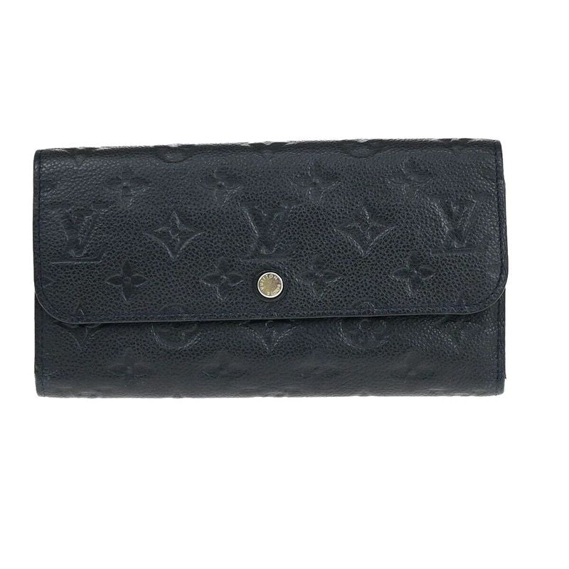 Louis Vuitton Long Wallet Empreinte Virtuoso Navy Monogram M60258 88ka281