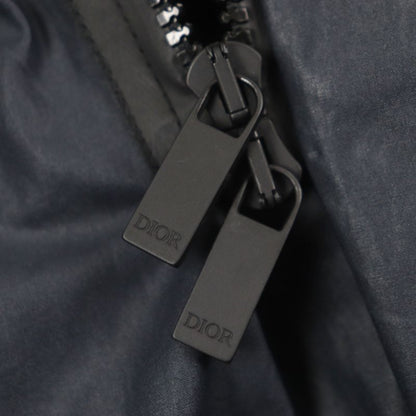  DIOR Homme 293c286a5573 Logo Part Zip Up Tailored Jacket Navy 44 Made In