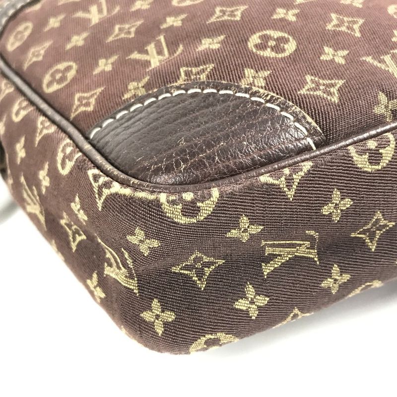 Louis Vuitton Shoulder Bag Danube M95228 Monogram Mini Lin Canvas Brown