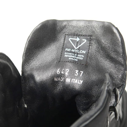 2022awPrada Macro HIGH TOP Sneakers Size 37 High Cut Triangle Logo Re-nylon