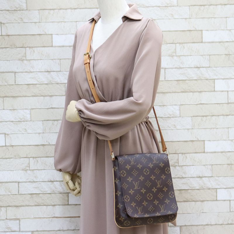 Louis Vuitton Shoulder Bag Monogram Musette Salsa Monogram Canvas M51387 Brown