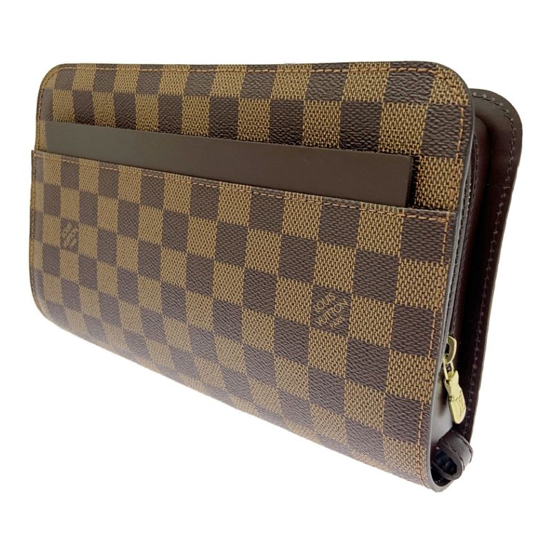 Louis Vuitton N51993 Damier PVC Saint Louis Clutch Bag Brown 353903 Clutch Bag
