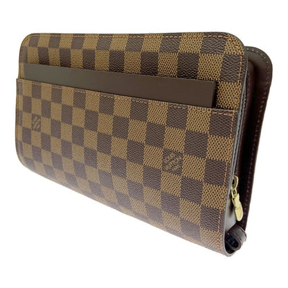 Louis Vuitton N51993 Damier PVC Saint Louis Clutch Bag Brown 353903 Clutch Bag
