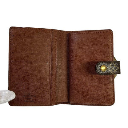 Louis Vuitton Monogram Porte Monebier Viennois M61663 Bifold Wallet For Women