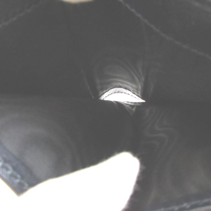 Gucci Horsebit 621891 Canvas Leather Beige Navy Blue Bifold Wallet 0437 Gucci