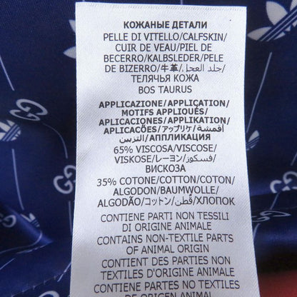 Gucci Adidas 22AW 691429 Half Zip Trefoil Logo Allover Hooded Anorak Hoodie