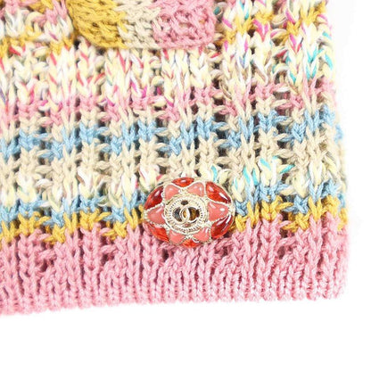 Chanel Multicolor Knit Riders Jacket P55716k07317 Mix 36