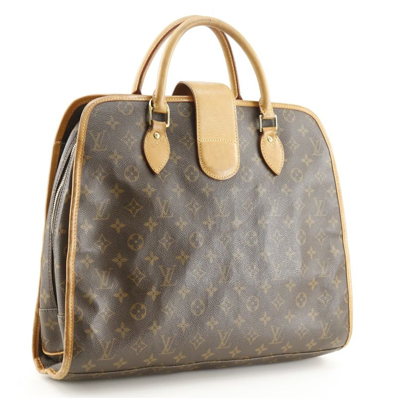 Louis Vuitton Rivoli Business Bag M53380 Monogram Canvas Brown Mi0031 Unisex