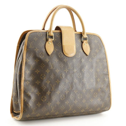 Louis Vuitton Rivoli Business Bag M53380 Monogram Canvas Brown Mi0031 Unisex