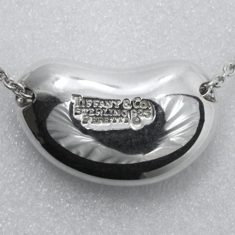 Tiffany & Co Bean Elsa Peretti 925 Silver Ladies 10.7g Necklace
