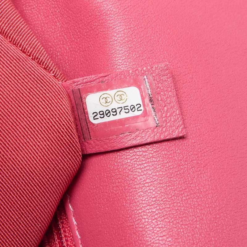 Chanel 19 Matelasse 2way Chain Shoulder Lambskin Pink With Gold And Silver