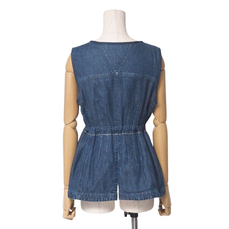 Bottega Veneta Bottega Veneta Vest Size 38 Denim Sleeveless Top Made In Italy