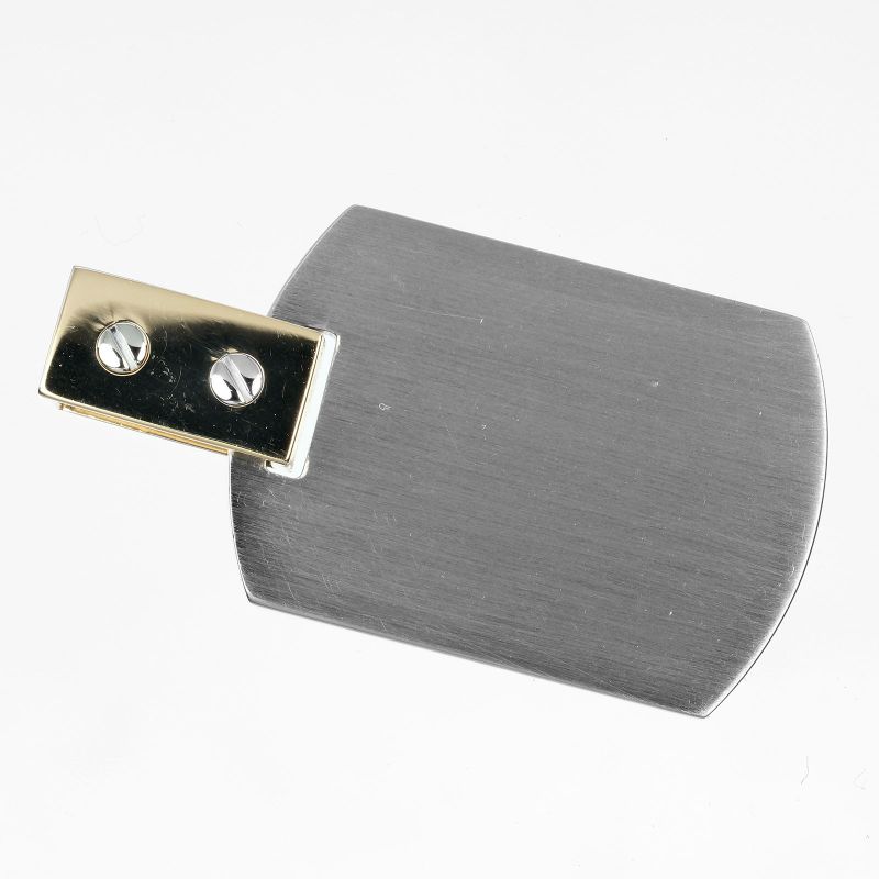 Cartier Santos 100 18K Yellow Gold And Stainless Steel Ladies 14.6g Pendant Top