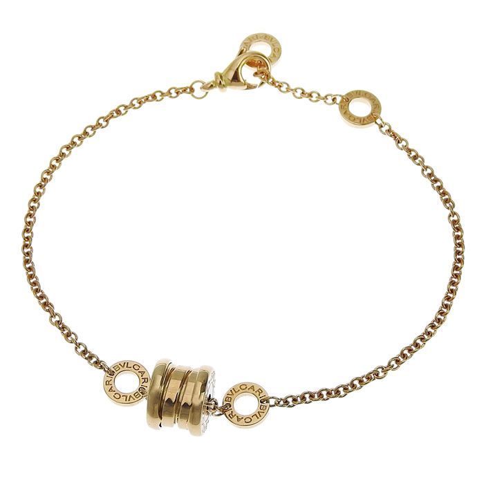 Bvlgari Bulgari B-zero1 Element Bracelet 18K Yellow Gold 750 Yellow Gold 14.5cm