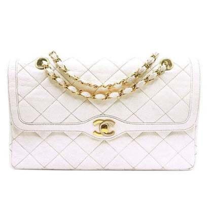 Chanel Chanel CC 24K Paris Limited Double Flap Bag Lambskin Quilted Chain