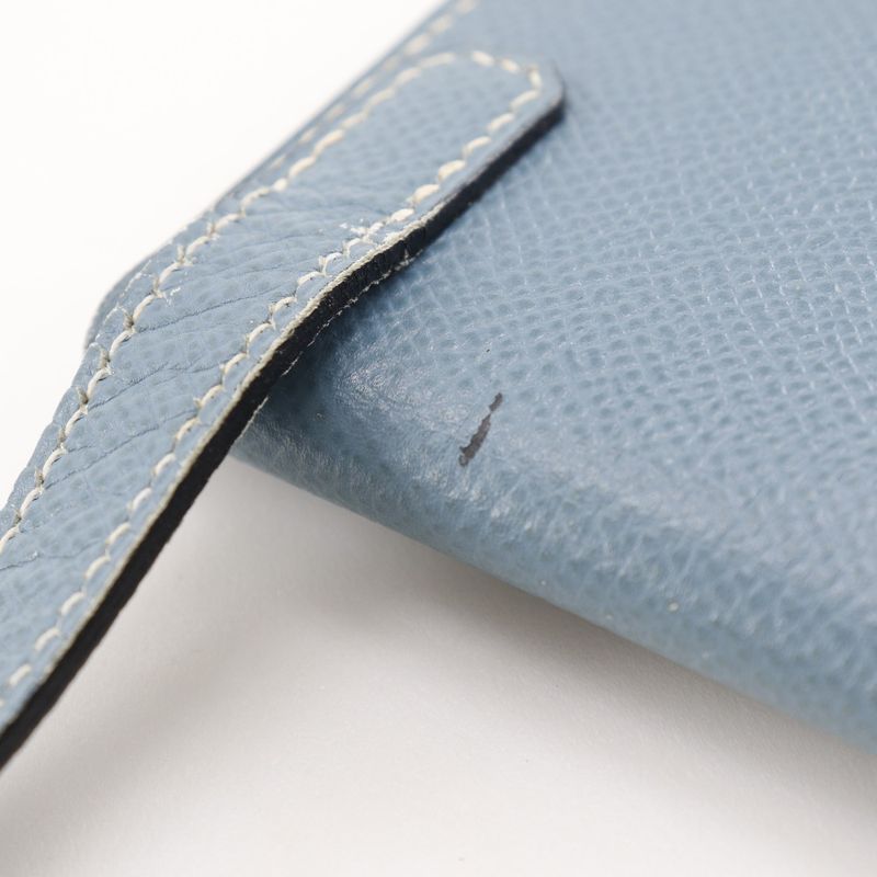 Hermes Amelie Courchevel Blue Jean Light Blue □E Ladies Shoulder Bag