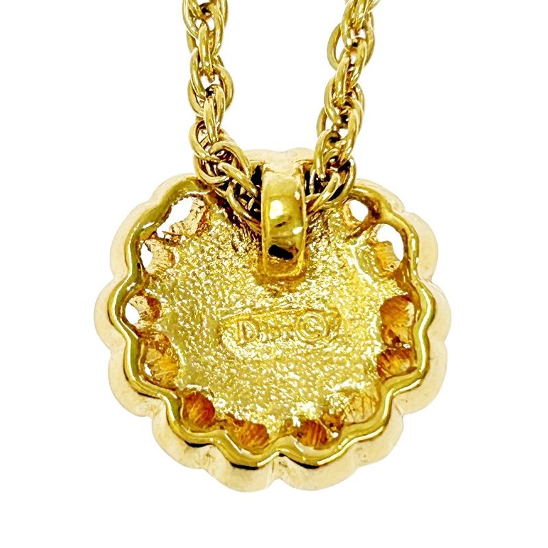 Christian Dior GP CD Logo Round Necklace Women 304856 Necklace