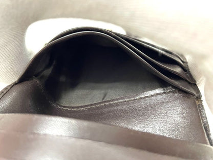 Gucci Leather Bifold Wallet 035.2778.1965 Dark Brown Made In Italy