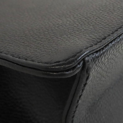 Chanel Coco Mark Gold Hardware Tote Bag Grained Calfskin Women